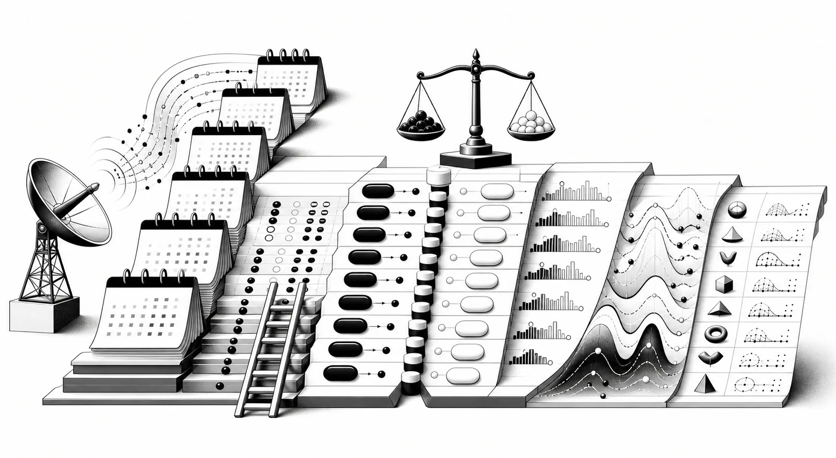 Playful Option Price Chain Lookup Tool illustration inspired by the build concept